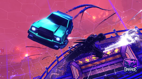 A Rocket League car design from EPFJumping_White