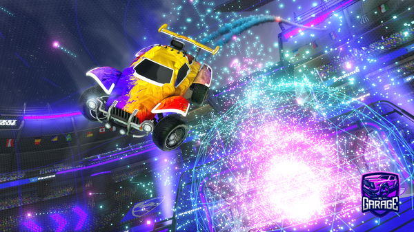 A Rocket League car design from TTVAsherLB1011