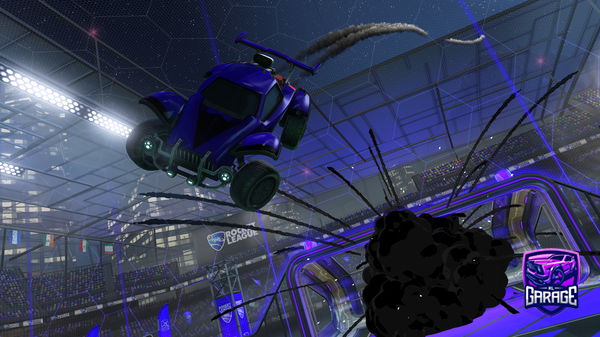 A Rocket League car design from Goat432