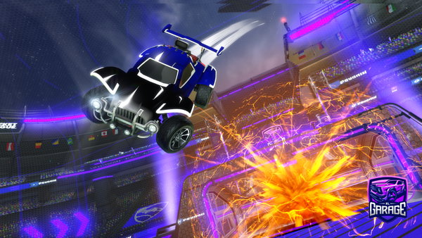 A Rocket League car design from momosuchti142