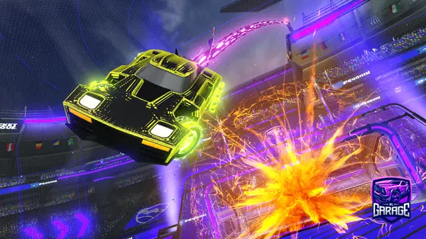 A Rocket League car design from Icyy_Fox