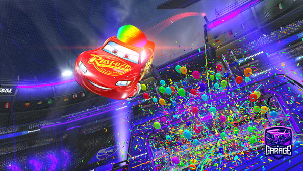 A Rocket League car design from SlayVixa