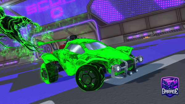 A Rocket League car design from Maximoo64