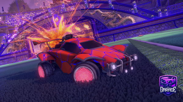 A Rocket League car design from LOBO_DARK