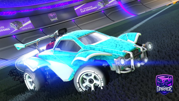 A Rocket League car design from henzlad