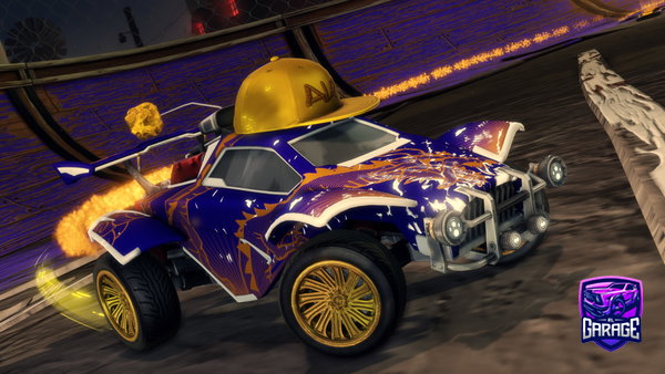 A Rocket League car design from Swiqxn
