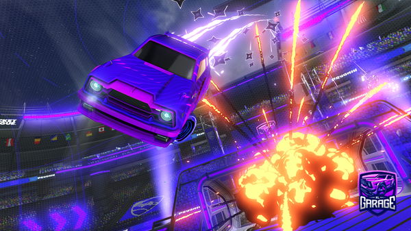 A Rocket League car design from Darkslbfred