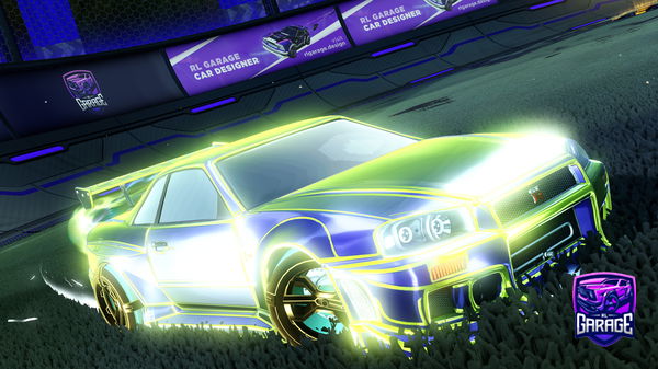 A Rocket League car design from NaDez33