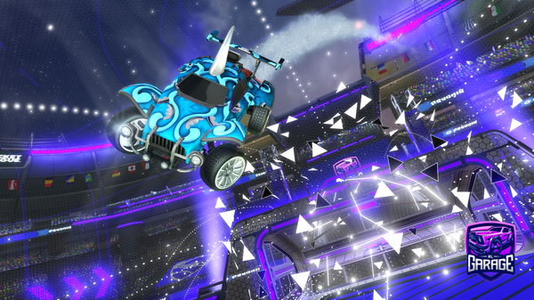 A Rocket League car design from ShAdOwW01f