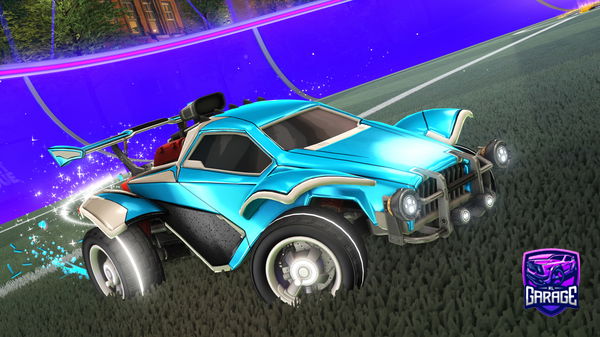 A Rocket League car design from Cephammon