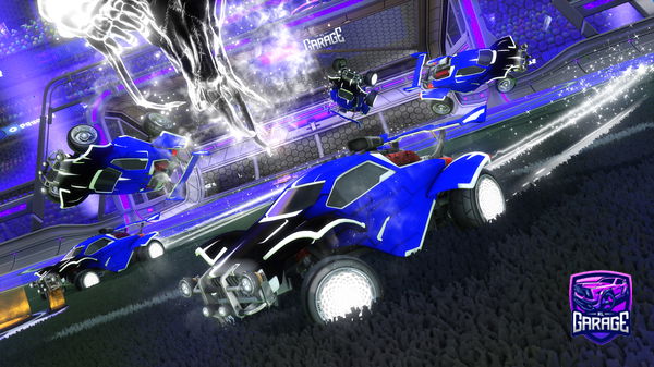 A Rocket League car design from Wyllige