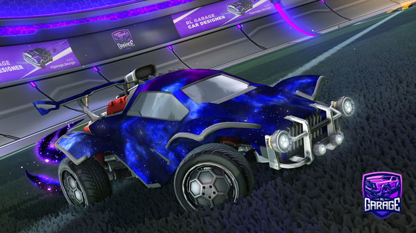 A Rocket League car design from Carlosses
