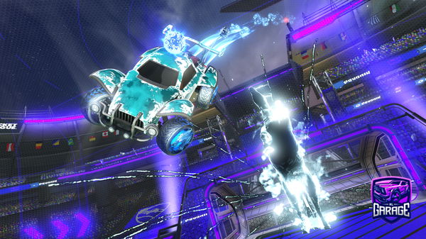 A Rocket League car design from Mastercobra