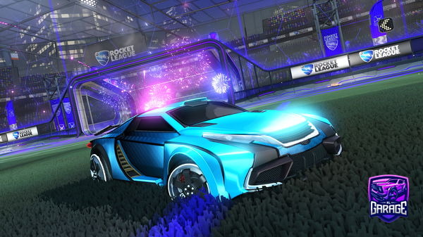 A Rocket League car design from Black_Foxxz