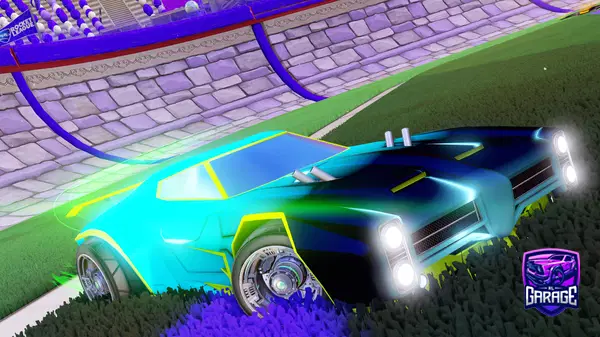 A Rocket League car design from Dunezys