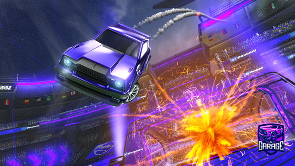 A Rocket League car design from Enxet
