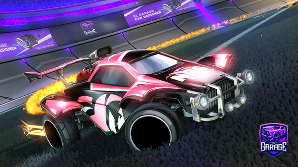 A Rocket League car design from Namesotdim2011