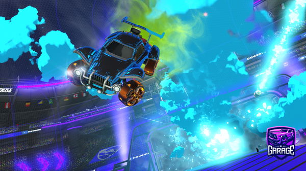 A Rocket League car design from Shooteo2313