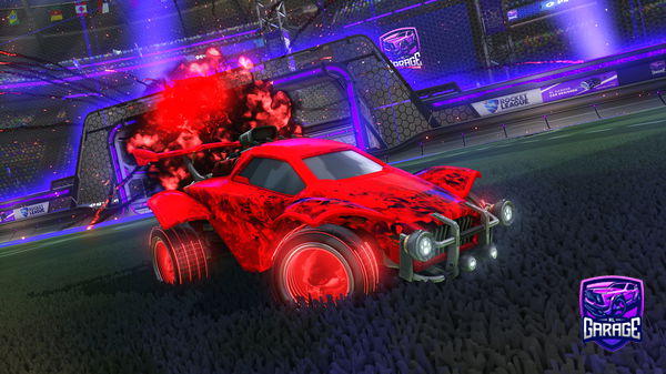 A Rocket League car design from UPHCEW