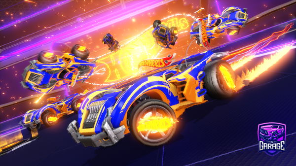 A Rocket League car design from 7canaan