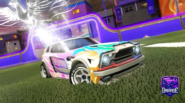 A Rocket League car design from SamRL28