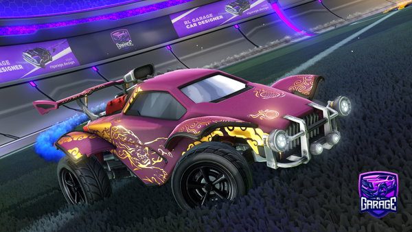 A Rocket League car design from _matius10_