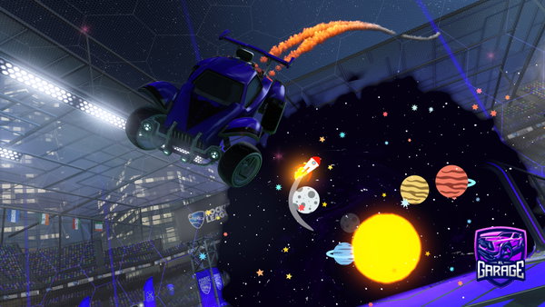 A Rocket League car design from Yeboyfred509