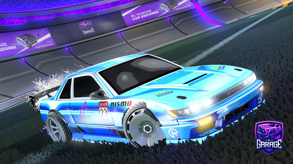 A Rocket League car design from FuNs_GuNs