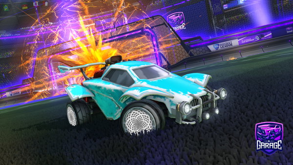 A Rocket League car design from AFlockOfDonuts