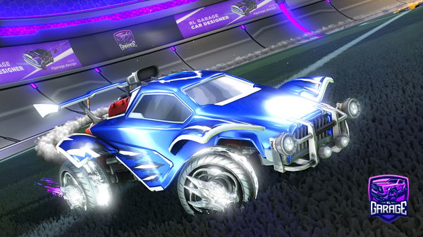 A Rocket League car design from Beanzo57