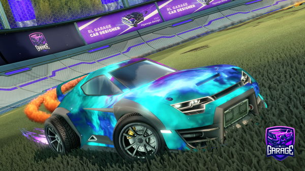 A Rocket League car design from SirTaco32