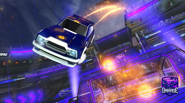 A Rocket League car design from 1shifty