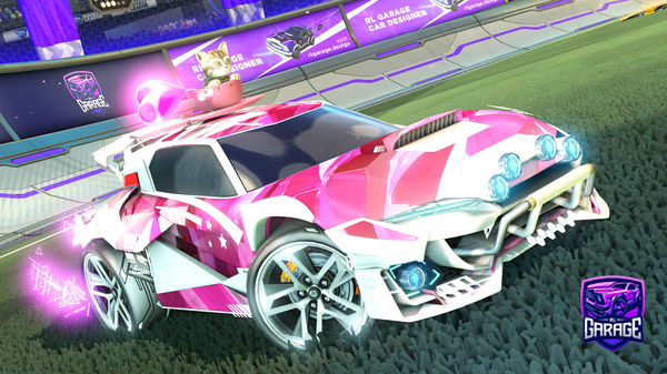 A Rocket League car design from Eliz_CH