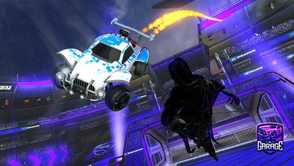 A Rocket League car design from Pris7900_rlpx