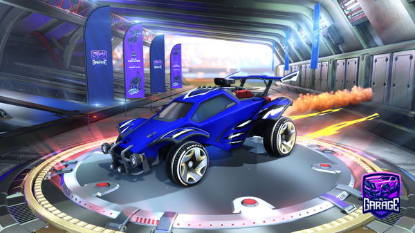 A Rocket League car design from Tapelesslime851