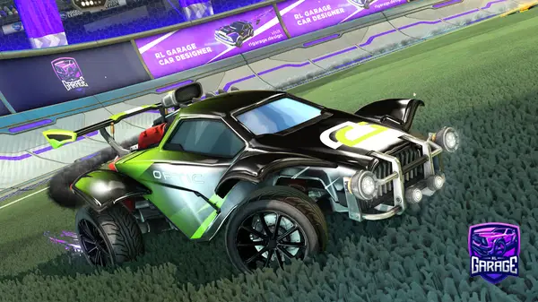 A Rocket League car design from Sn0wSt0rmRL