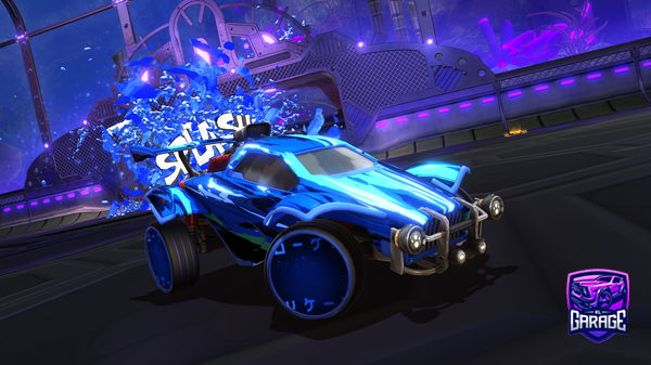 A Rocket League car design from _Xiao_Anemo_