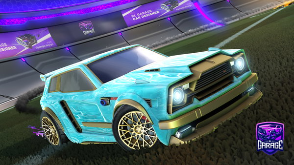 A Rocket League car design from aAdvanc3d