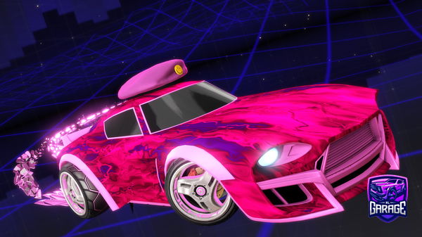 A Rocket League car design from MakakaSaratovskaya