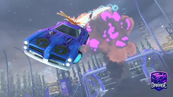 A Rocket League car design from findus_on_youtube