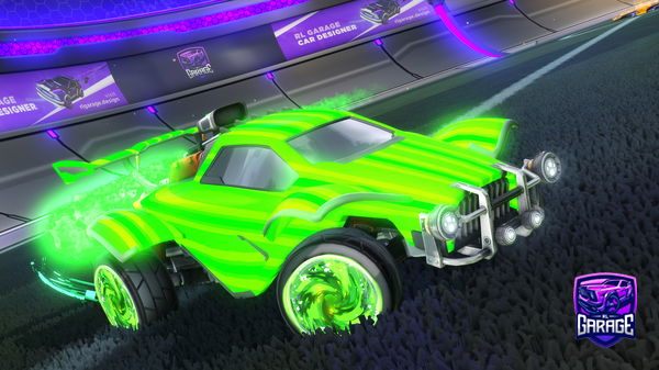 A Rocket League car design from MrYeet29