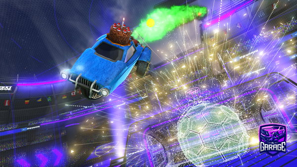 A Rocket League car design from Nova37