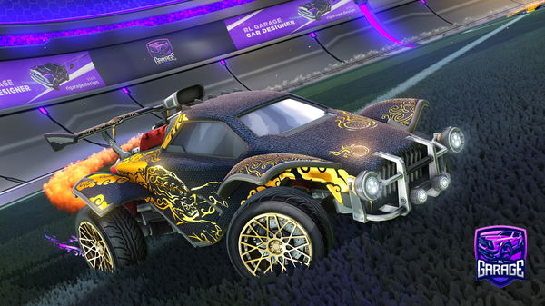 A Rocket League car design from Sleepy263