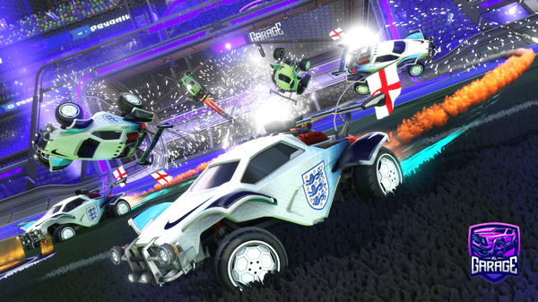 A Rocket League car design from Mogadoo11