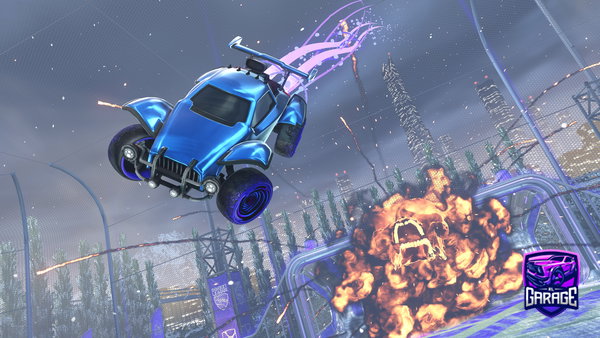 A Rocket League car design from Harleybeatzz