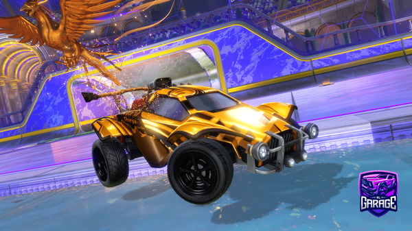 A Rocket League car design from Dqdo