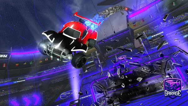 A Rocket League car design from NRGVAPOR