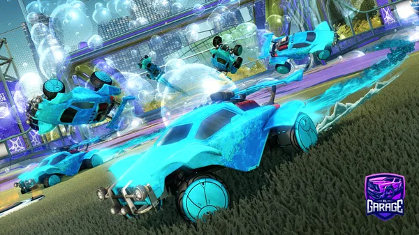 A Rocket League car design from OfficialCod128