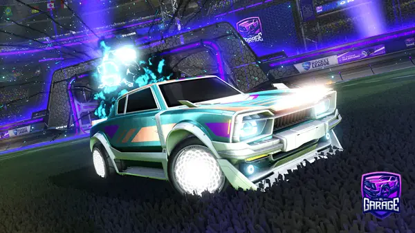 A Rocket League car design from Addmetotradeplzzz