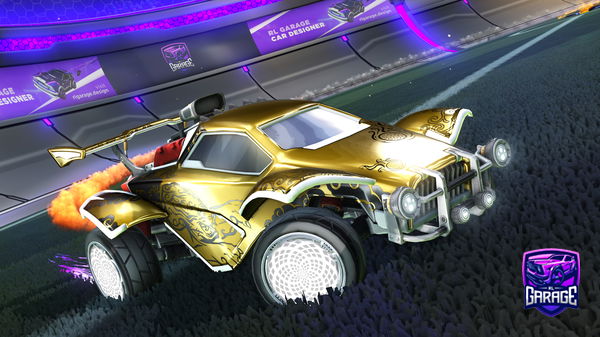 A Rocket League car design from yJhonn